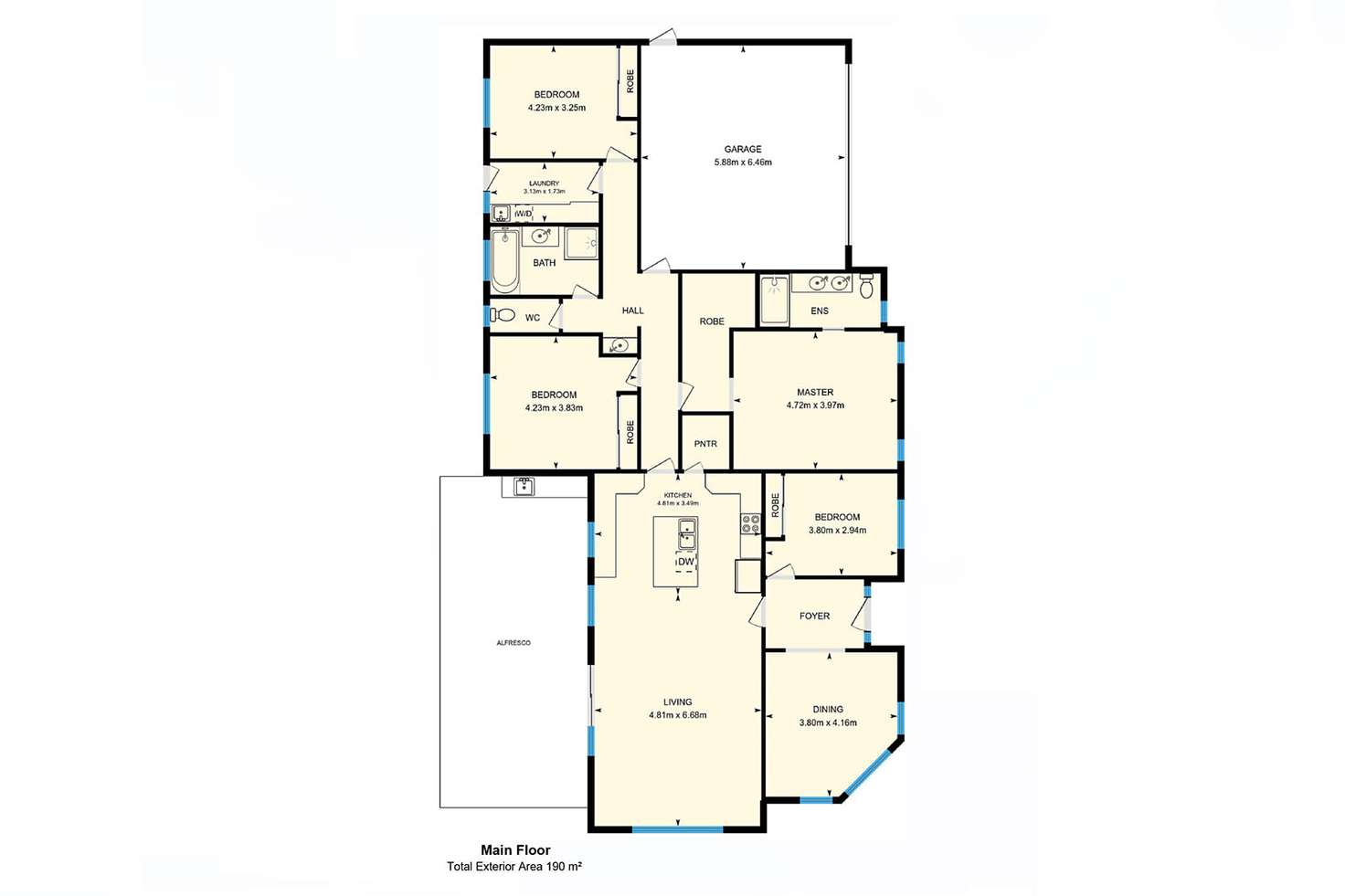 Floorplan of Homely house listing, 6 Neidjie Close, Bonner ACT 2914