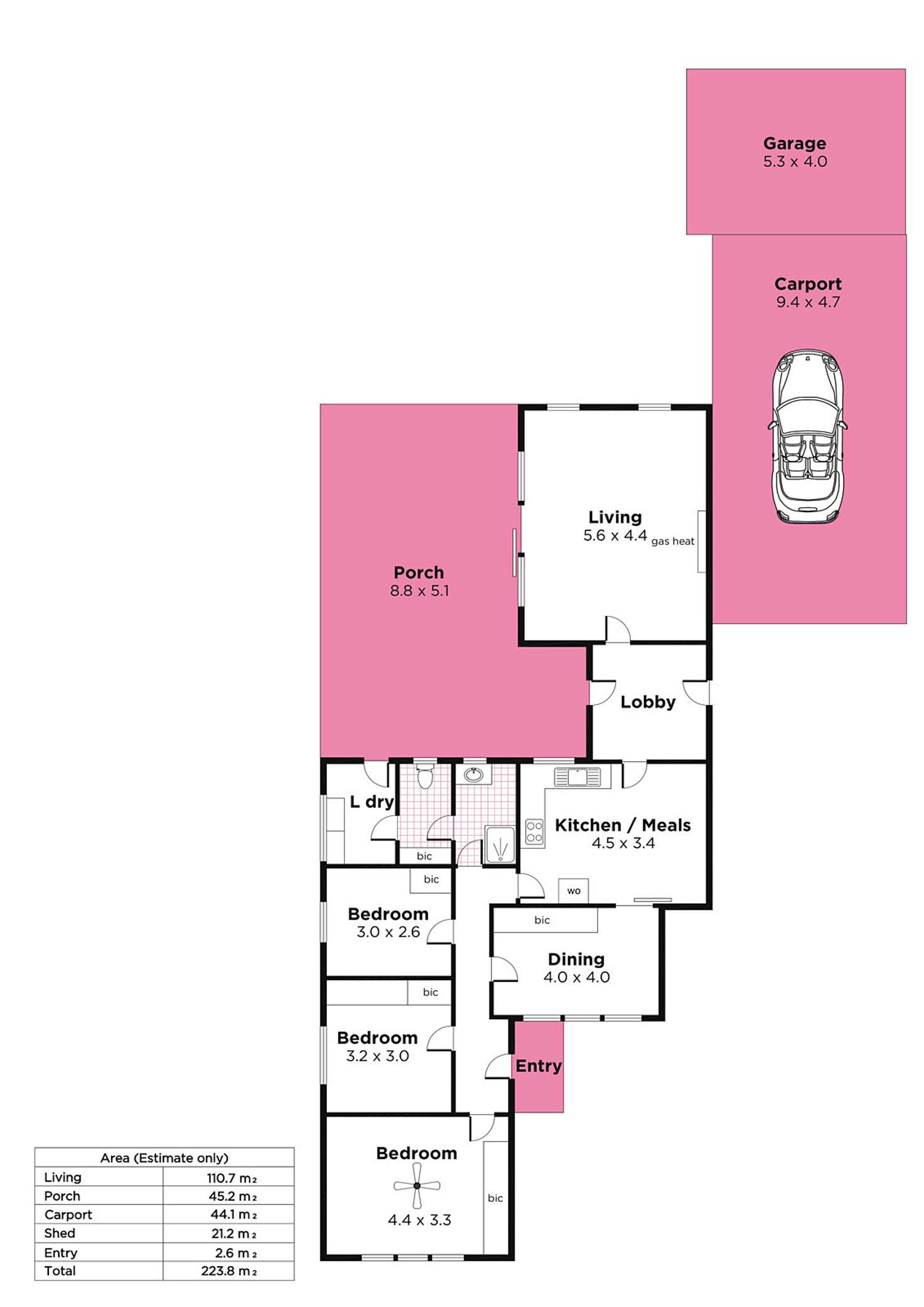 Floorplan of Homely house listing, 9 Osmond Terrace, Fullarton SA 5063