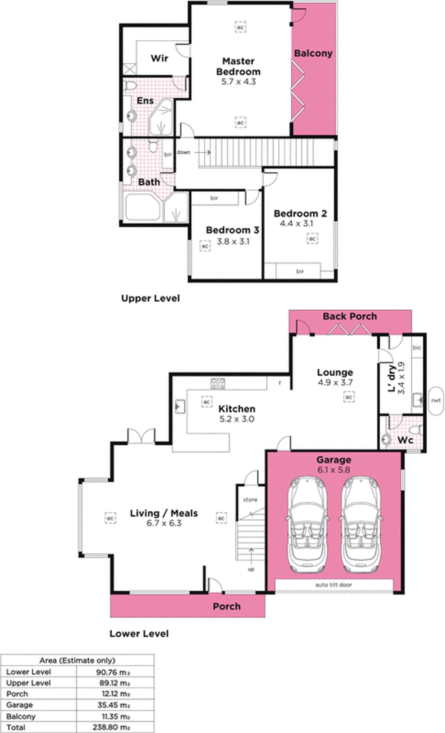 Floorplan of Homely house listing, 4/31 Beach Road, Brighton SA 5048