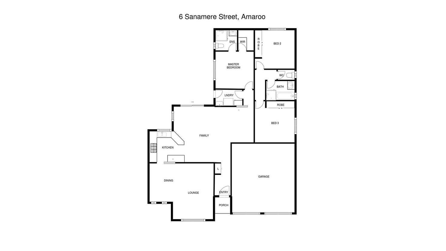 Floorplan of Homely house listing, 6 Sanamere Street, Amaroo ACT 2914