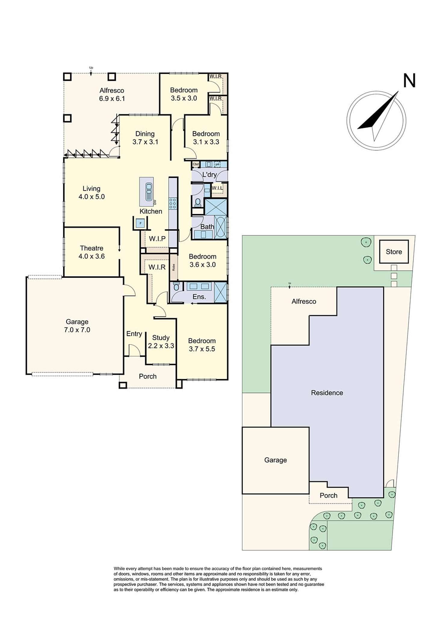Floorplan of Homely house listing, 78 Sunstone Blvd, Doreen VIC 3754