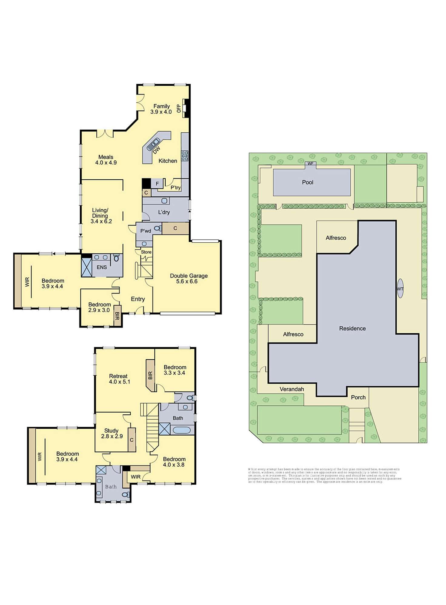 Floorplan of Homely house listing, 13 Barrett Place, Doreen VIC 3754