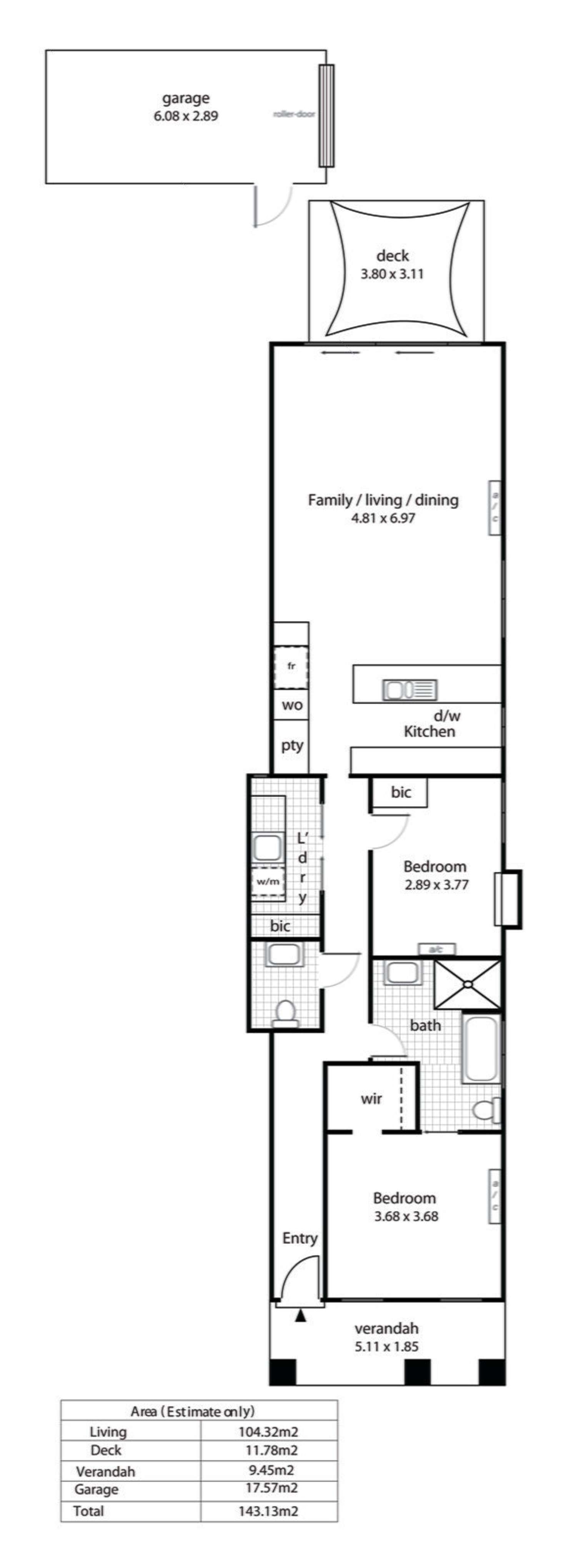 Floorplan of Homely house listing, 94 Raglan Avenue, South Plympton SA 5038