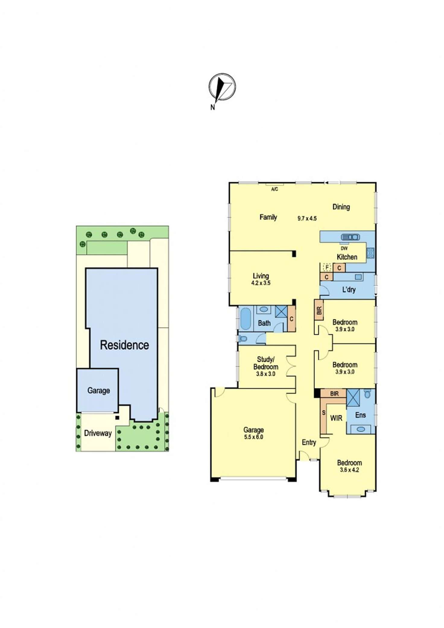 Floorplan of Homely house listing, 14 Russel Way, Doreen VIC 3754