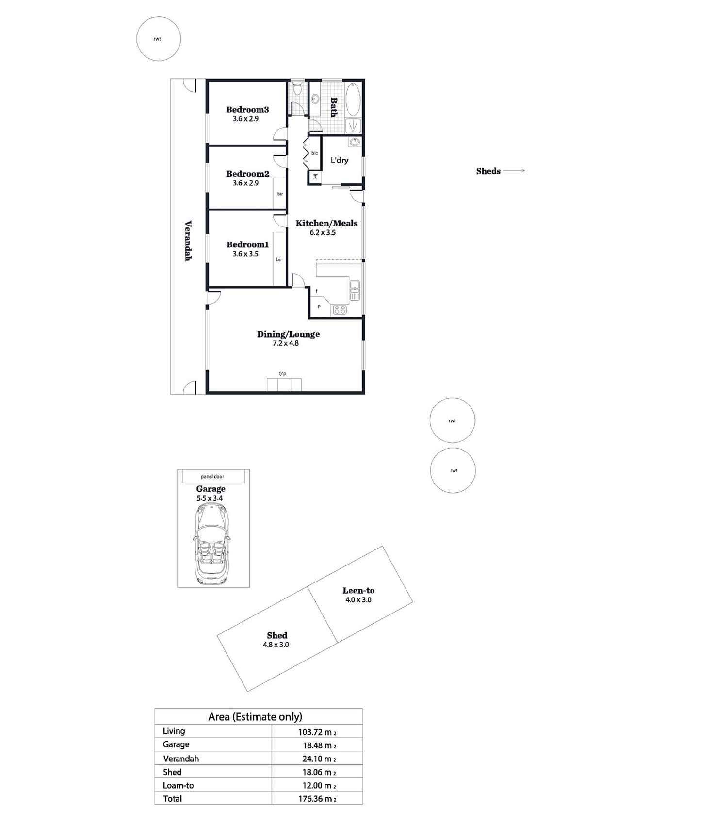Floorplan of Homely house listing, 782c Lobethal Road, Basket Range SA 5138
