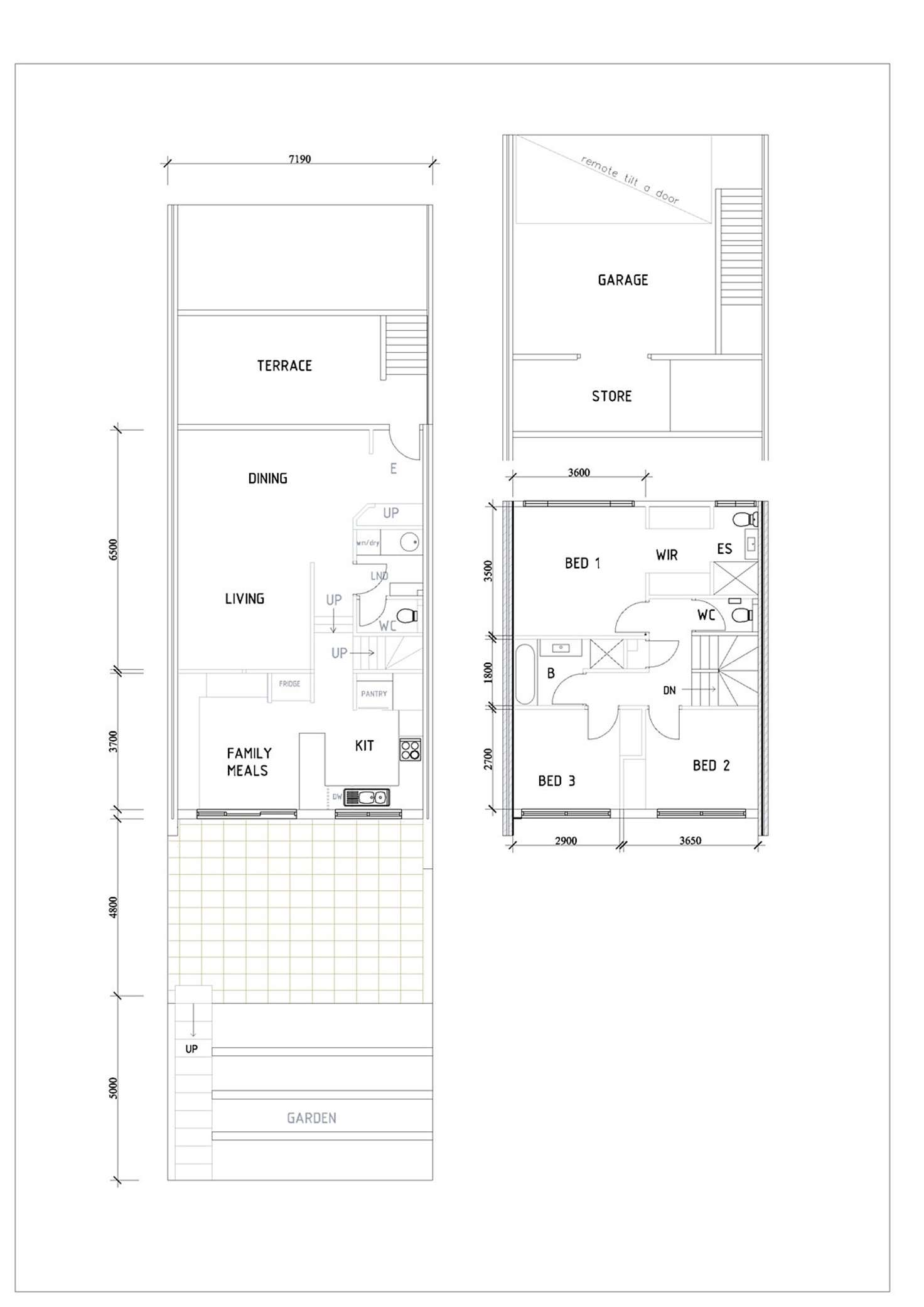Floorplan of Homely townhouse listing, 85 Rowe Place, Swinger Hill ACT 2606