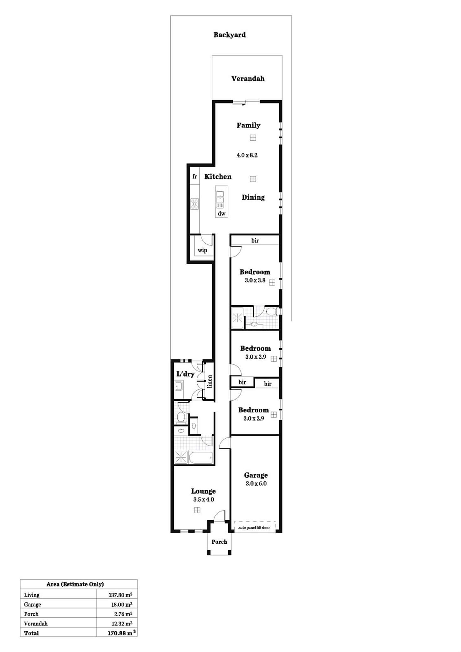 Floorplan of Homely house listing, 9a Duke Street, Beulah Park SA 5067