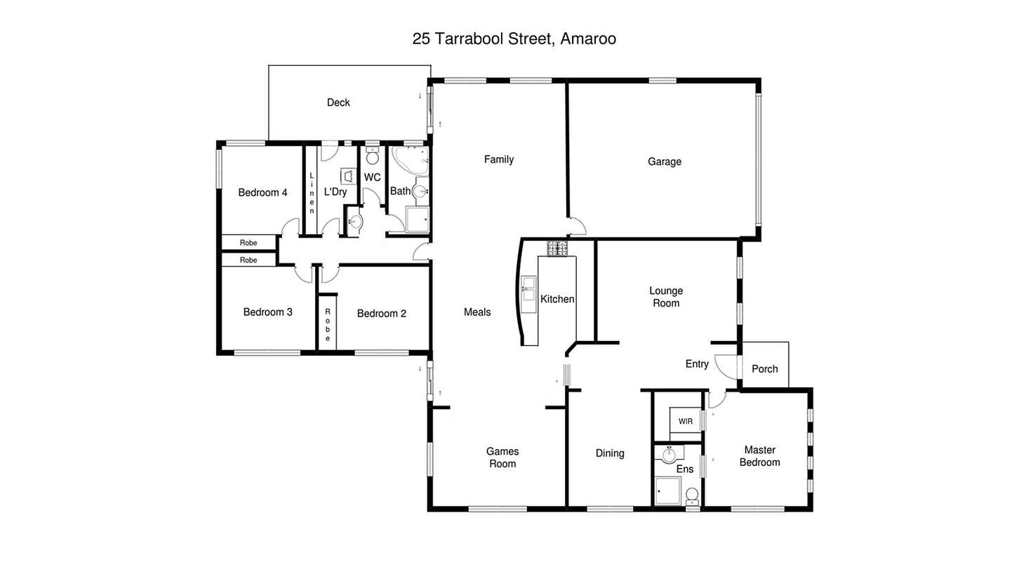 Floorplan of Homely house listing, 25 Tarrabool Street, Amaroo ACT 2914