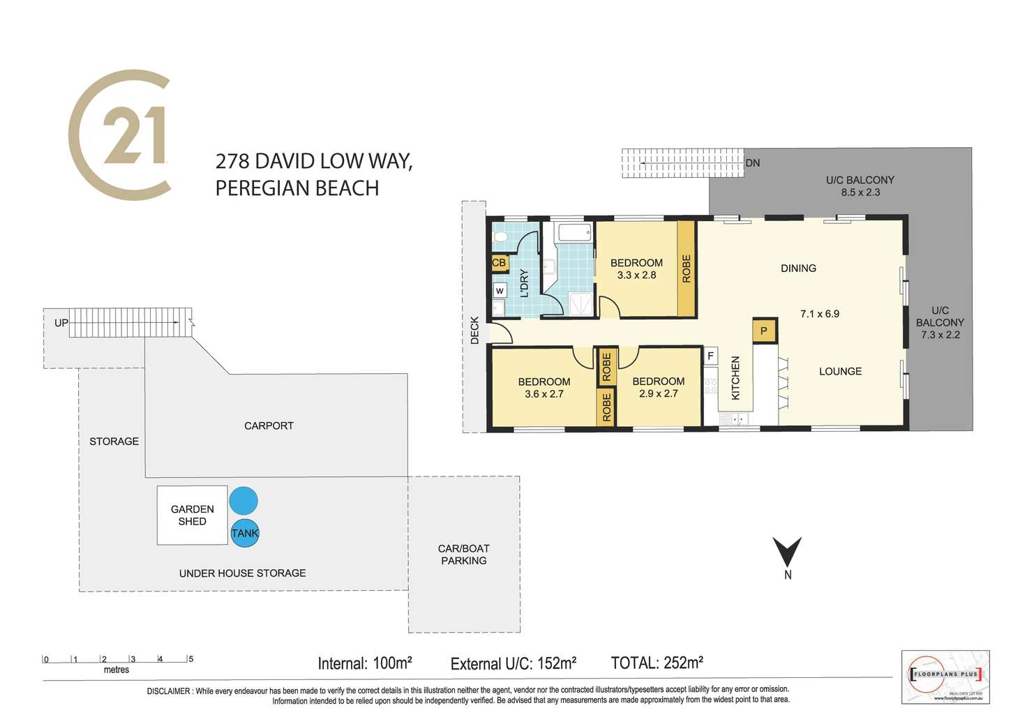 Floorplan of Homely house listing, 278 David Low Way, Peregian Beach QLD 4573
