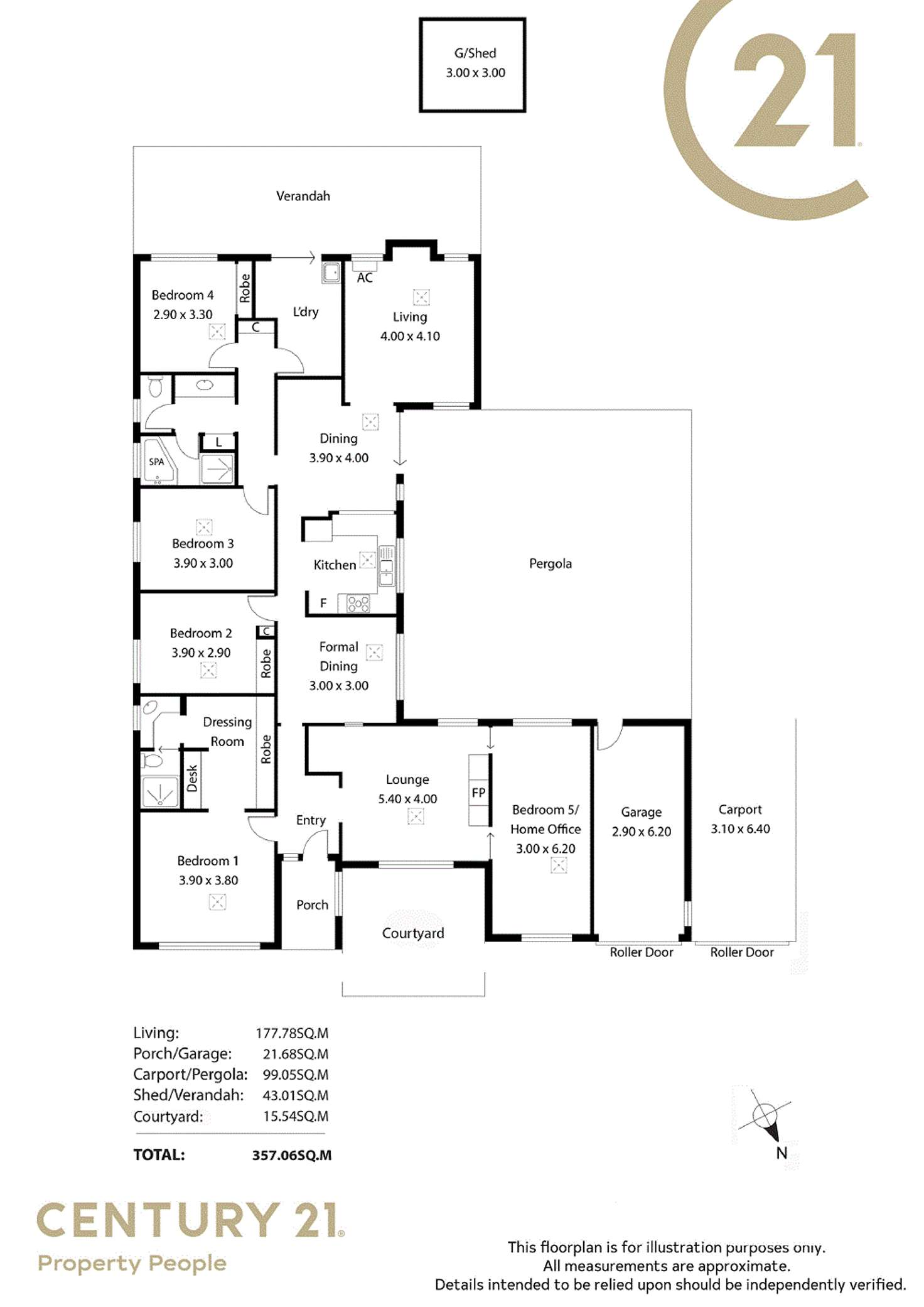 Floorplan of Homely house listing, 33 Park Road, Virginia SA 5120