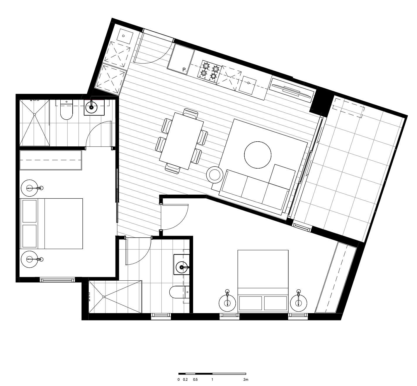 Floorplan of Homely apartment listing, 206/692 Whitehorse Road, Mont Albert VIC 3127