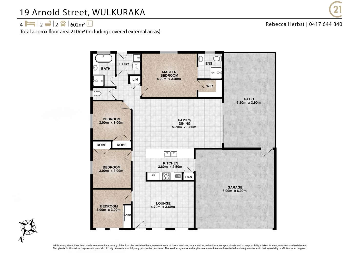 Floorplan of Homely house listing, 19 Arnold Street, Wulkuraka QLD 4305