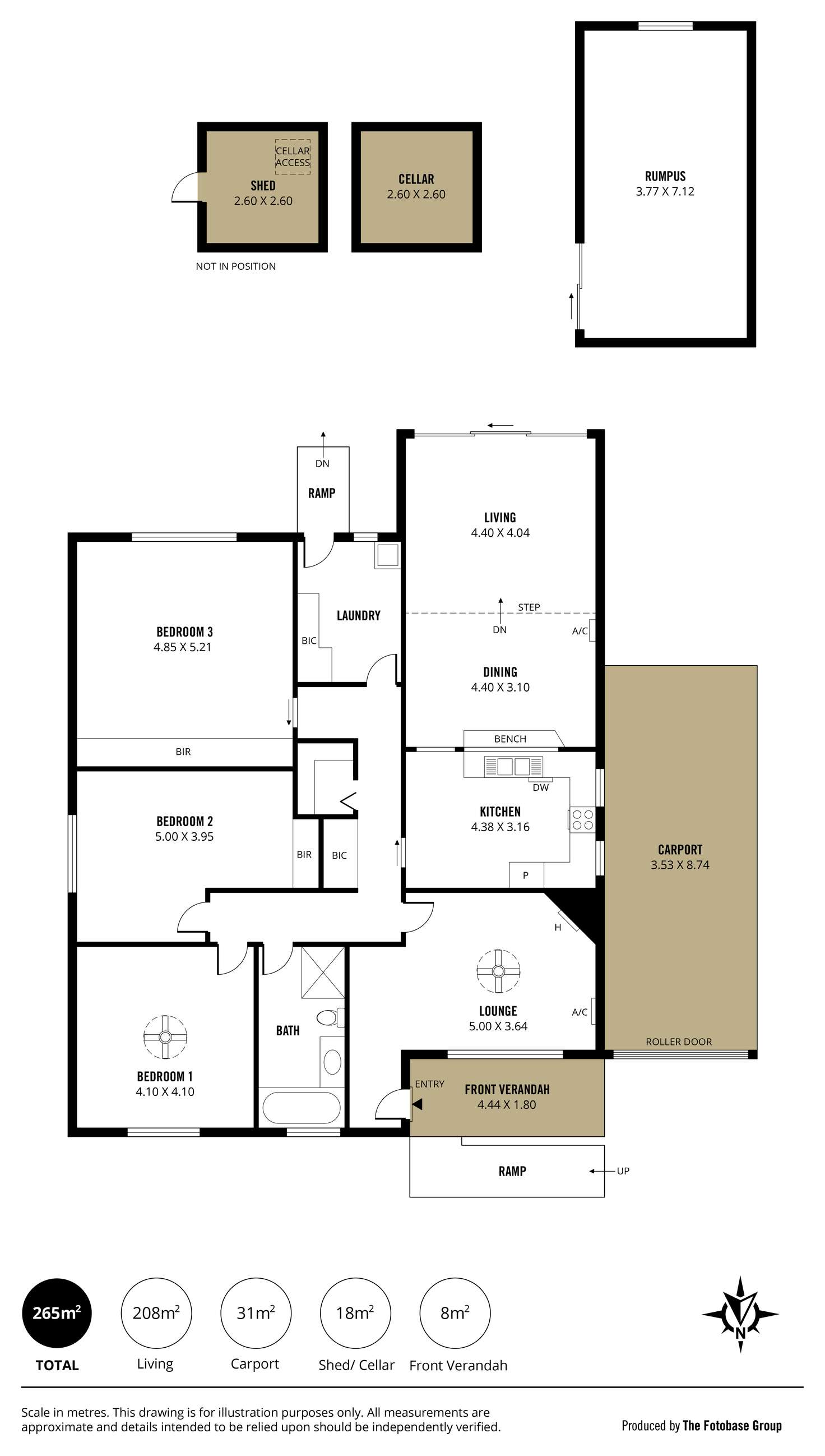 Floorplan of Homely house listing, 12 Cooke Crescent, Royal Park SA 5014
