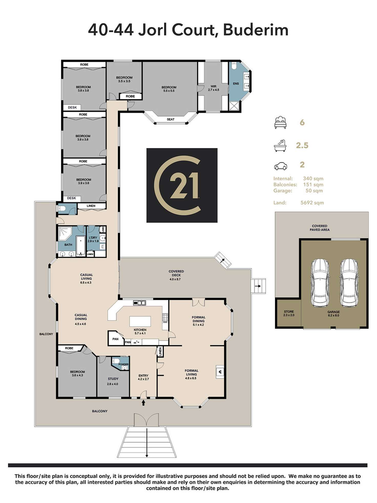 Floorplan of Homely house listing, 40-44 Jorl Court, Buderim QLD 4556