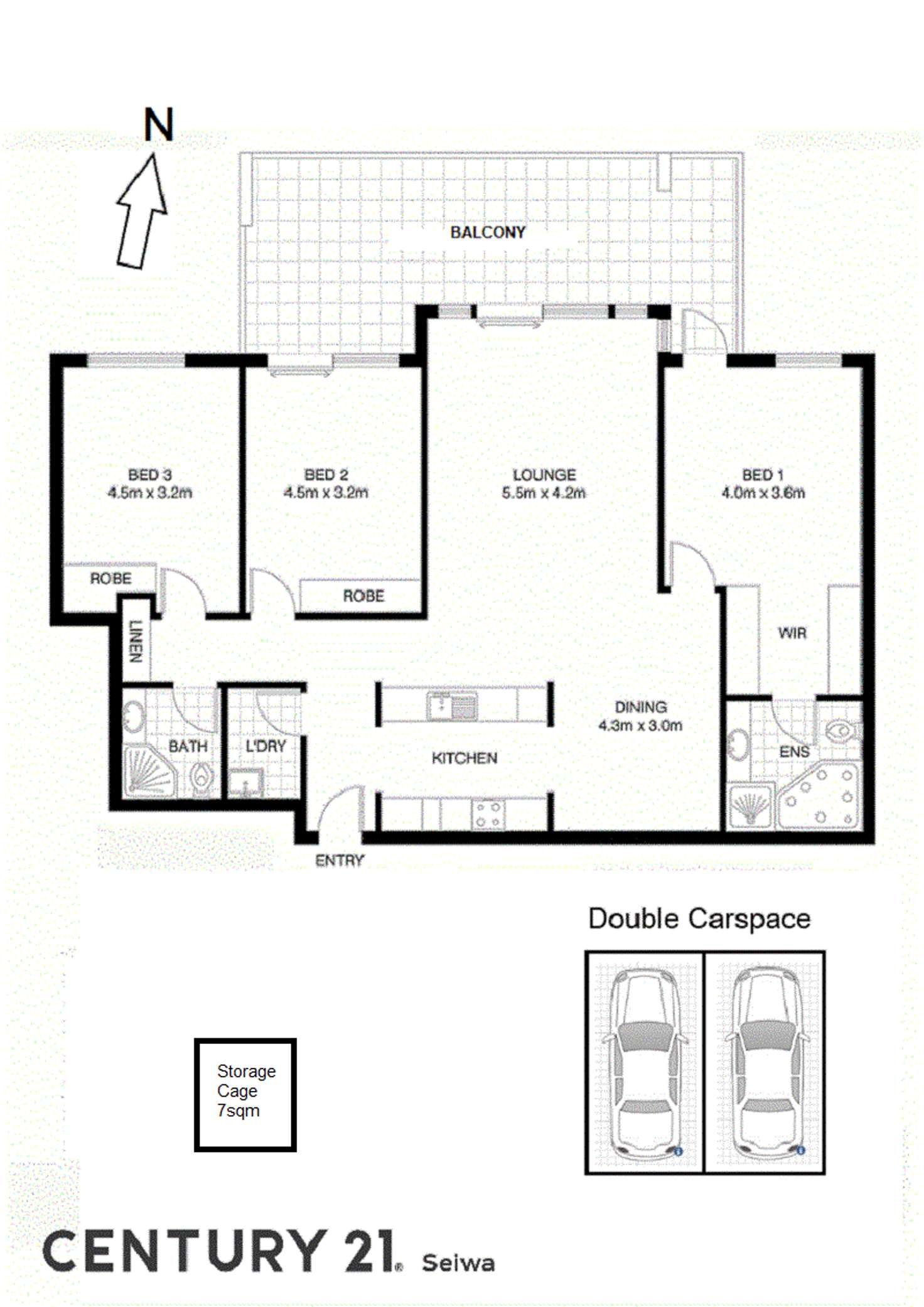 Floorplan of Homely apartment listing, 802/29 Margaret Street, Rozelle NSW 2039