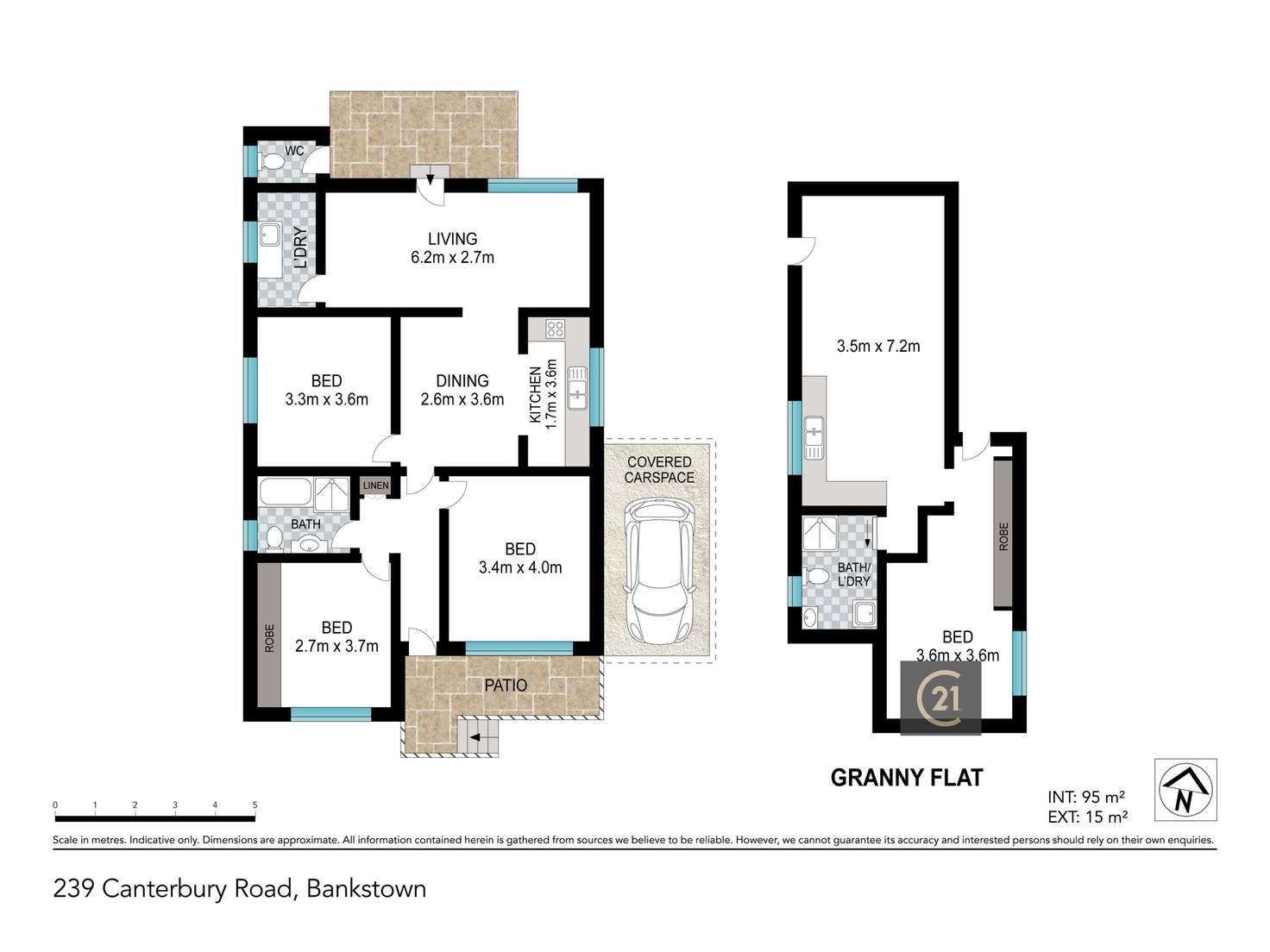 Floorplan of Homely house listing, 239 Canterbury Road, Bankstown NSW 2200