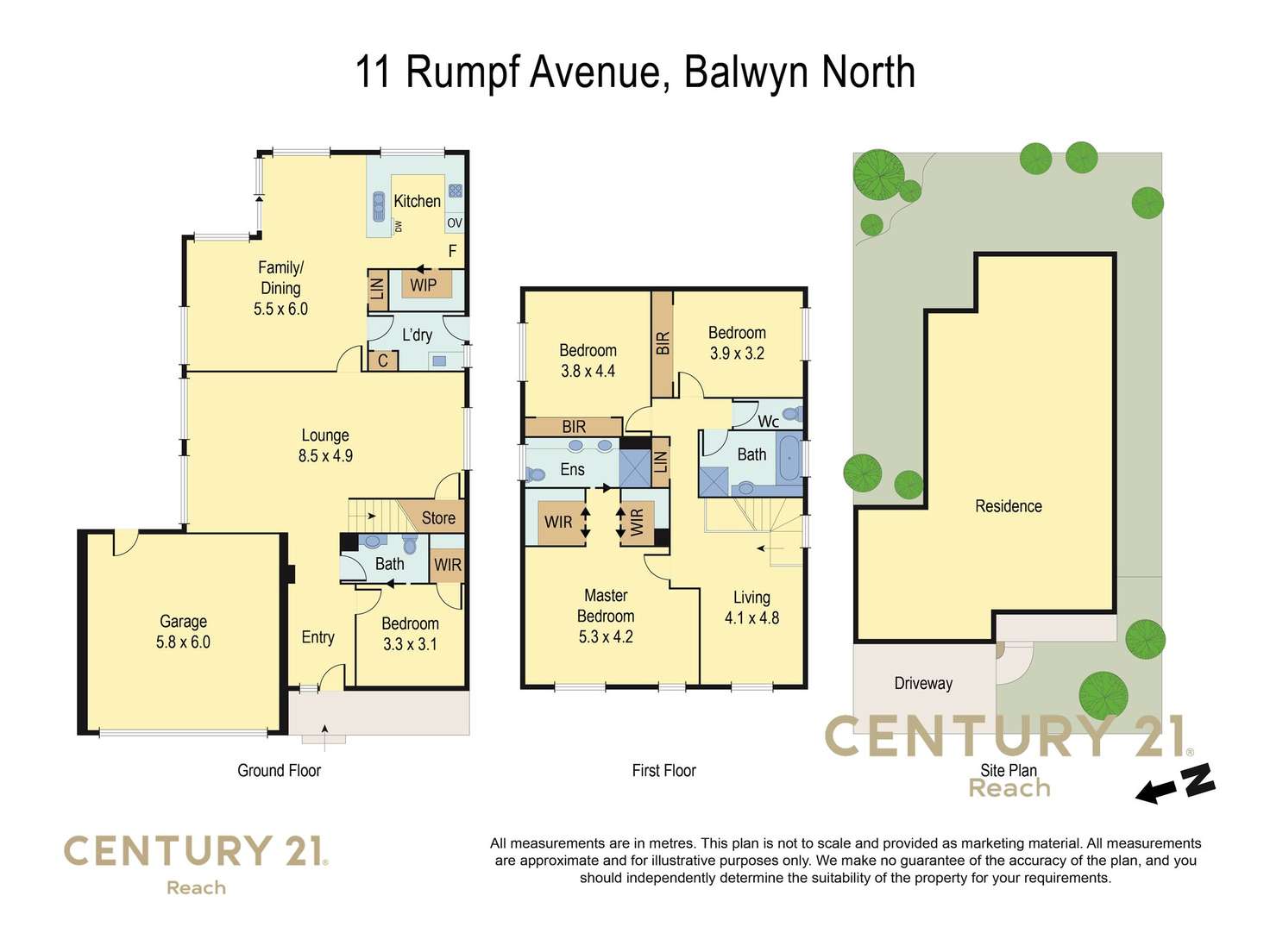 Floorplan of Homely house listing, 11 Rumpf Avenue, Balwyn North VIC 3104