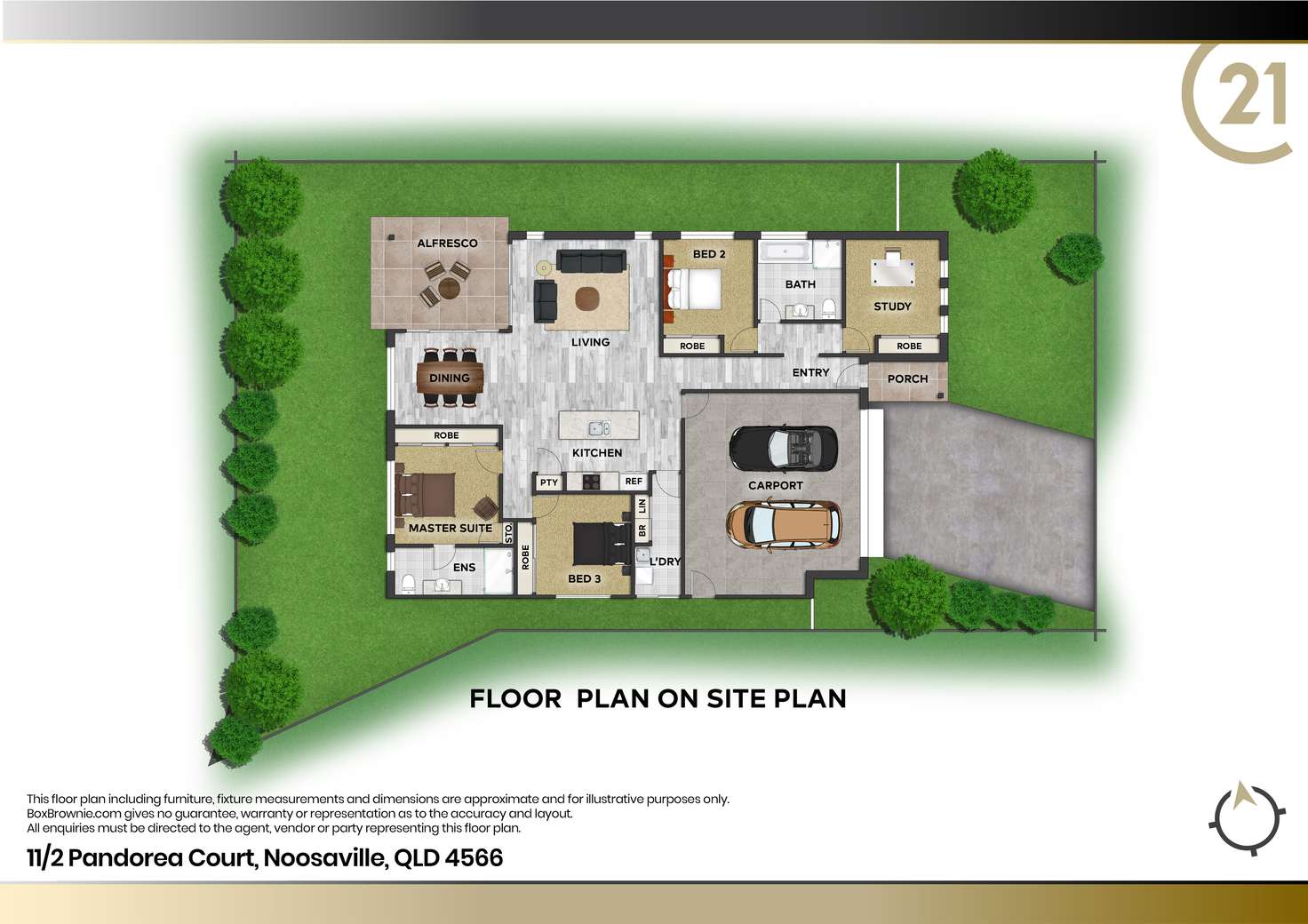Floorplan of Homely house listing, 11/2 Pandorea Court, Noosaville QLD 4566