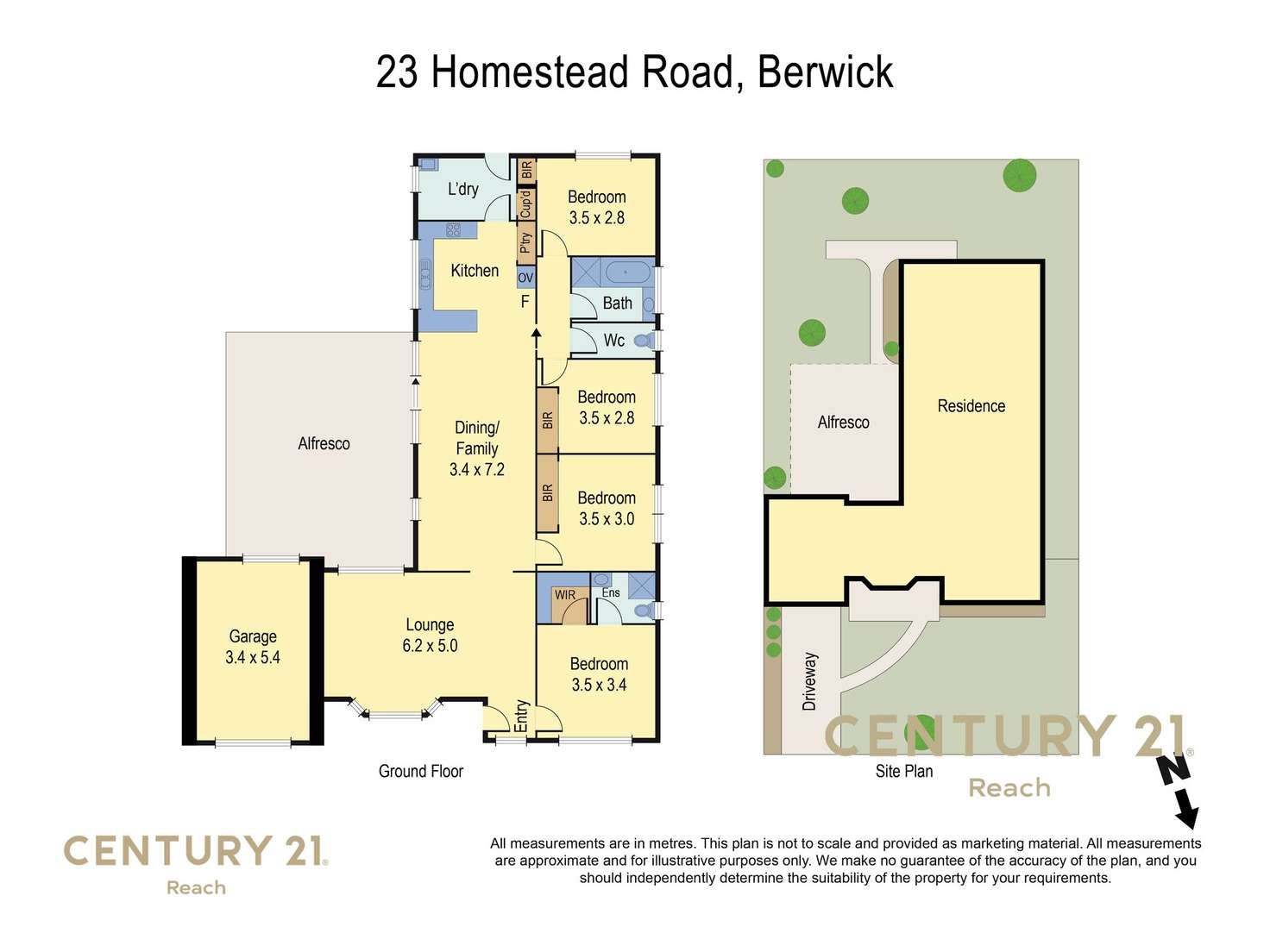 Floorplan of Homely house listing, 23 Homestead Road, Berwick VIC 3806