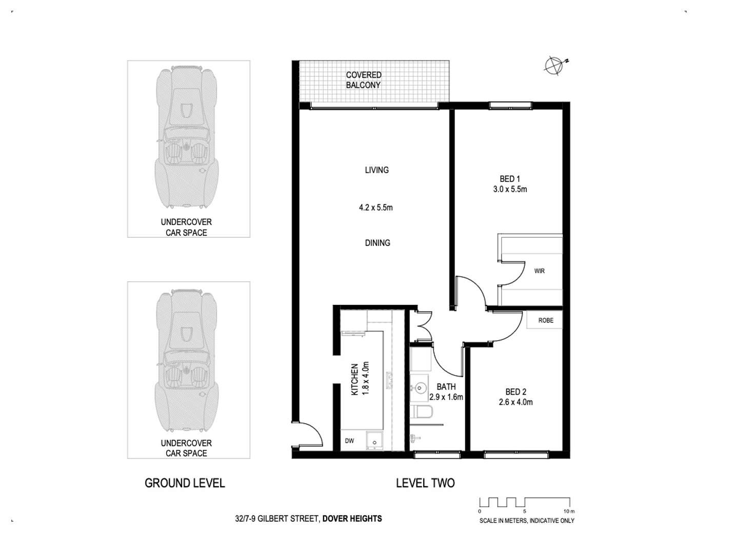 Floorplan of Homely apartment listing, 32/7-9 Gilbert Street, Dover Heights NSW 2030