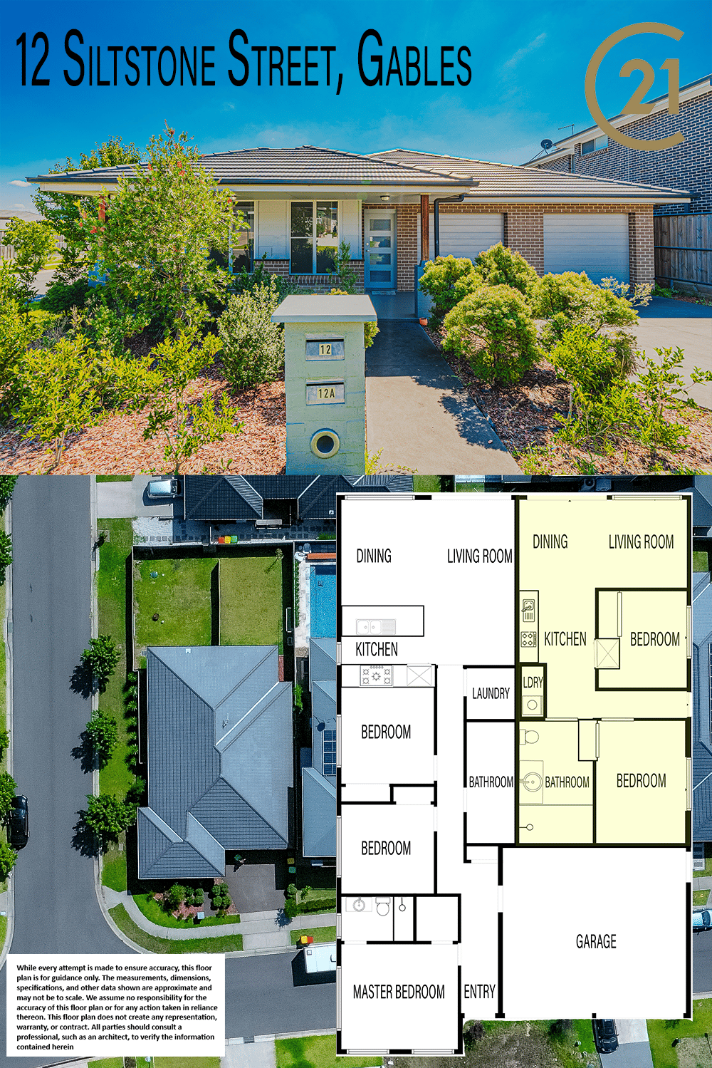 Floorplan of Homely house listing, 12 Siltstone Street, Gables NSW 2765