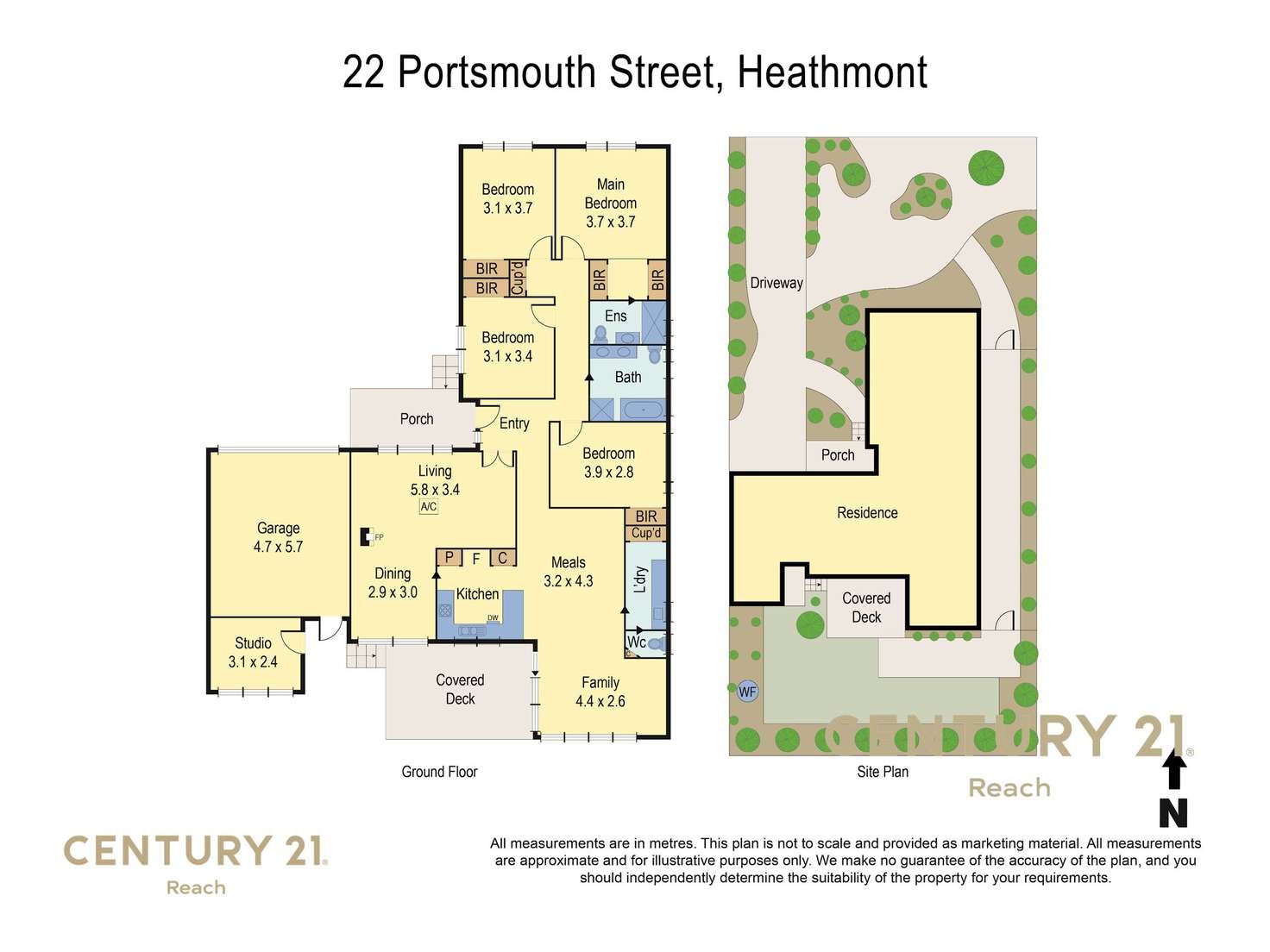 Floorplan of Homely house listing, 22 Portsmouth Street, Heathmont VIC 3135