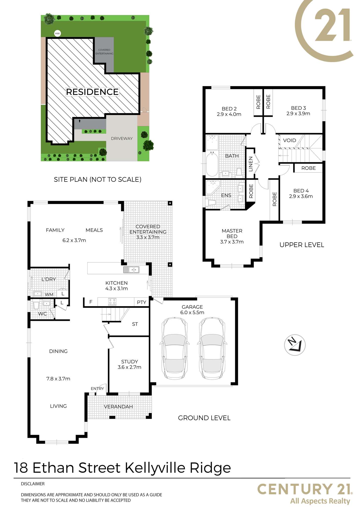 Floorplan of Homely house listing, 18 Ethan Street, Kellyville Ridge NSW 2155