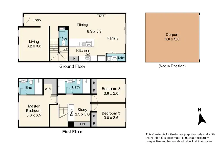 Floorplan of Homely townhouse listing, 20 Paramount Boulevard, Wyndham Vale VIC 3024
