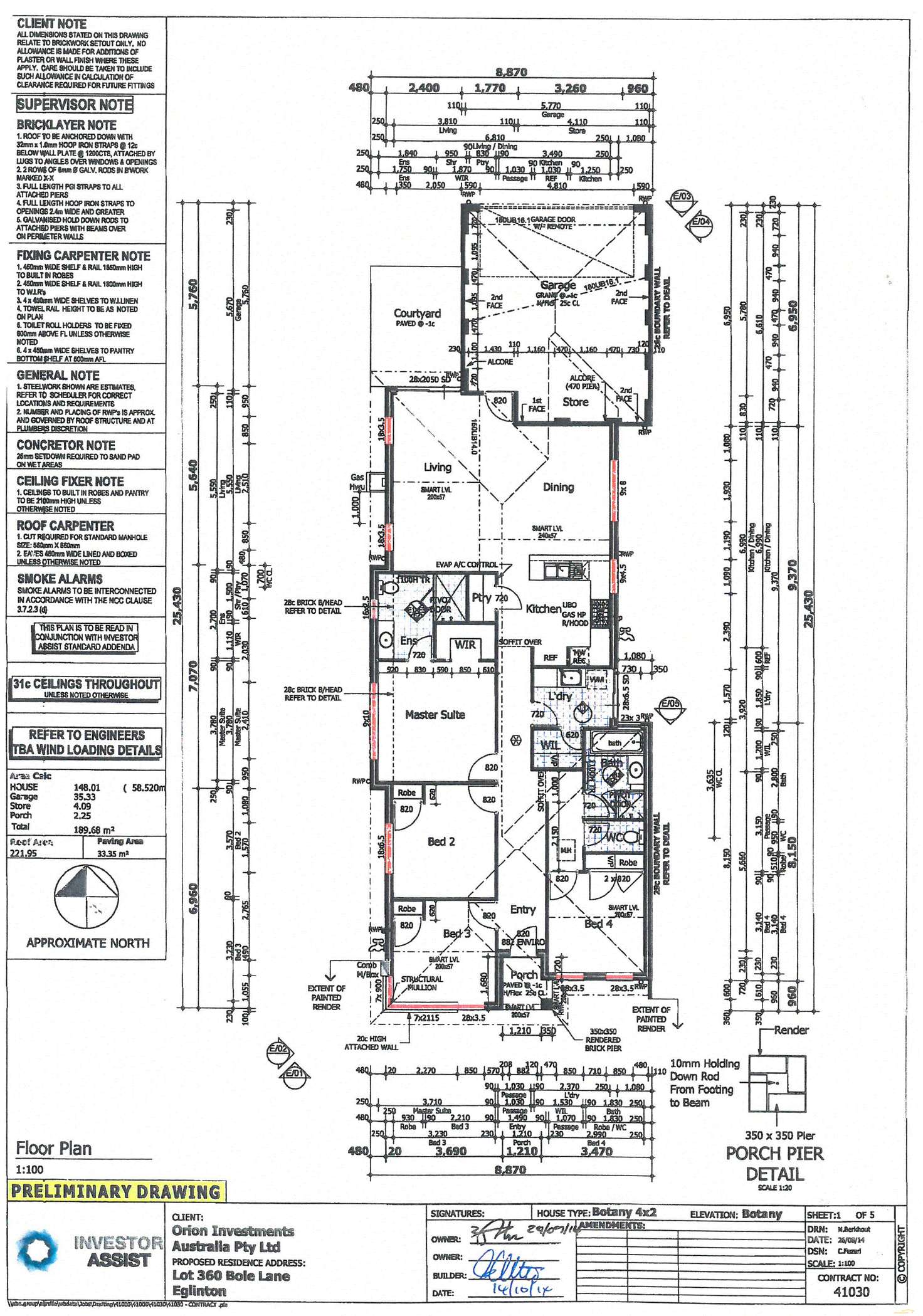 Floorplan of Homely house listing, 40 Leeward Avenue, Eglinton WA 6034