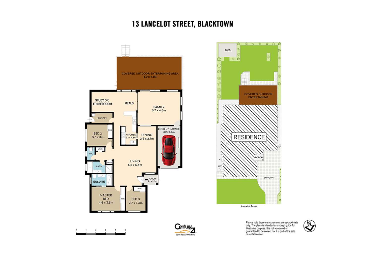 Floorplan of Homely house listing, 13 Lancelot Street, Blacktown NSW 2148