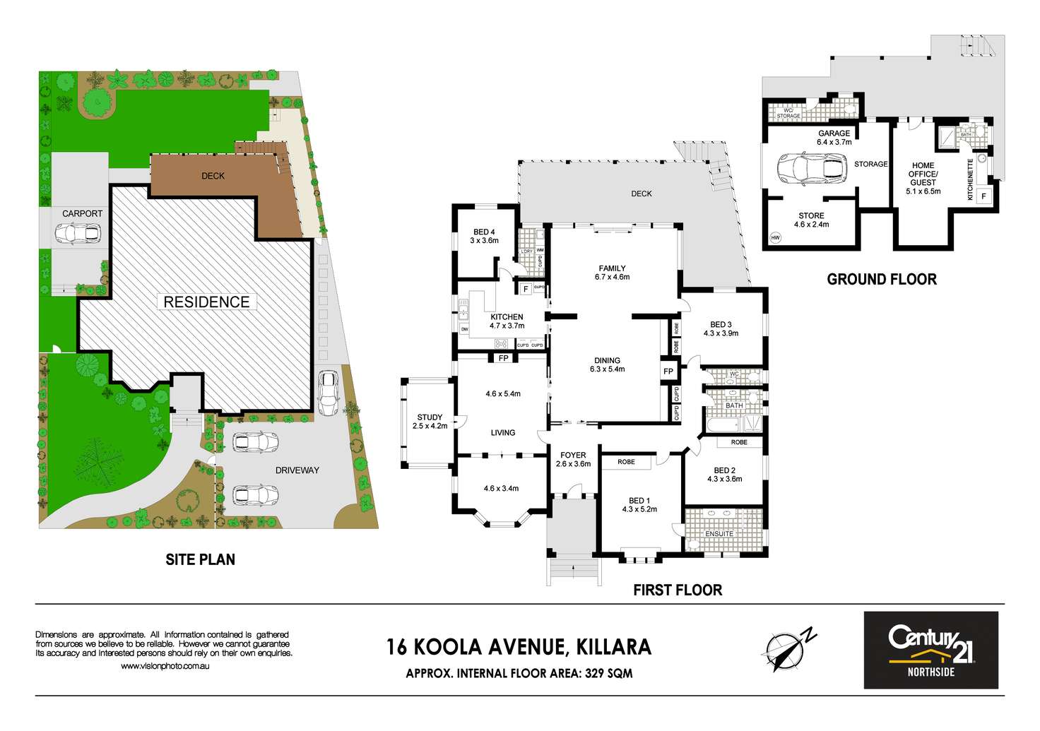 Floorplan of Homely house listing, 16 Koola Avenue, Killara NSW 2071