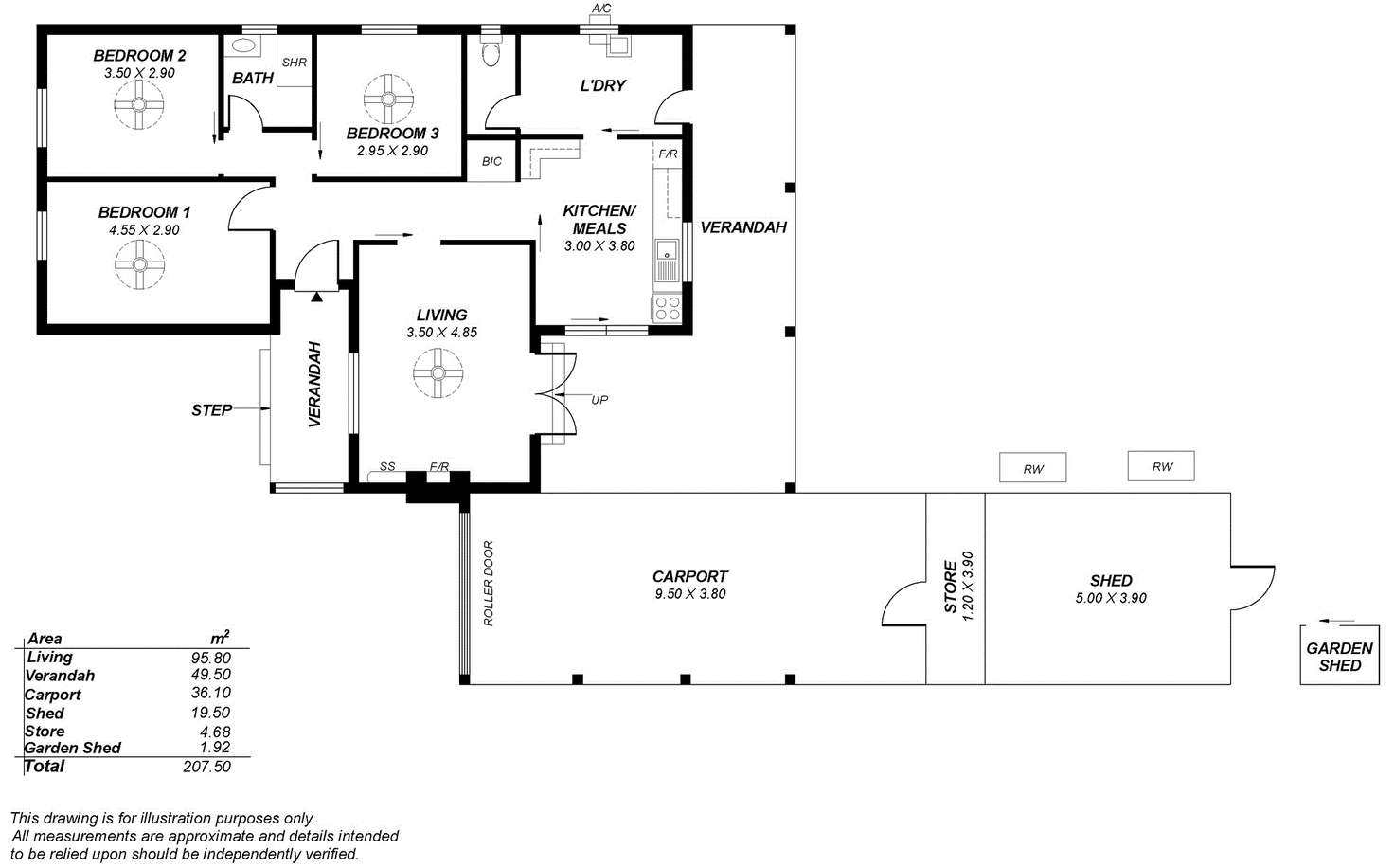 Floorplan of Homely house listing, 30 Everard Avenue, Keswick SA 5035