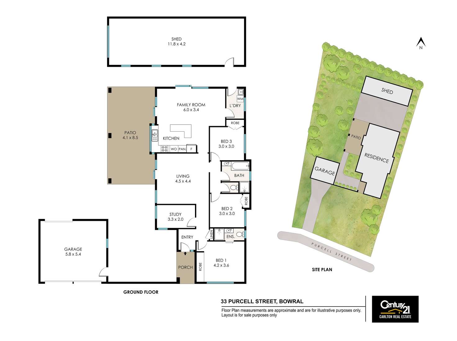 Floorplan of Homely house listing, 33 Purcell Street, Bowral NSW 2576