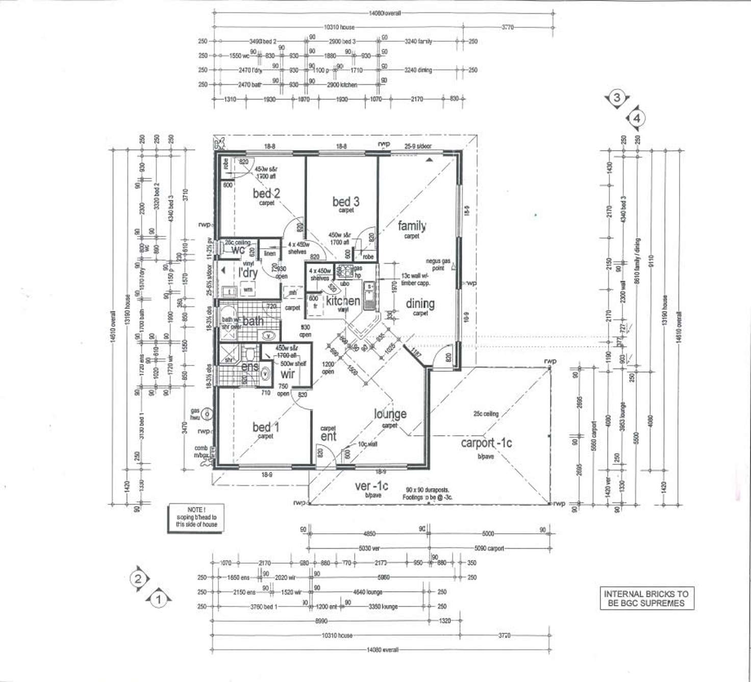 Floorplan of Homely house listing, 11 Oriole Gardens, Bennett Springs WA 6063