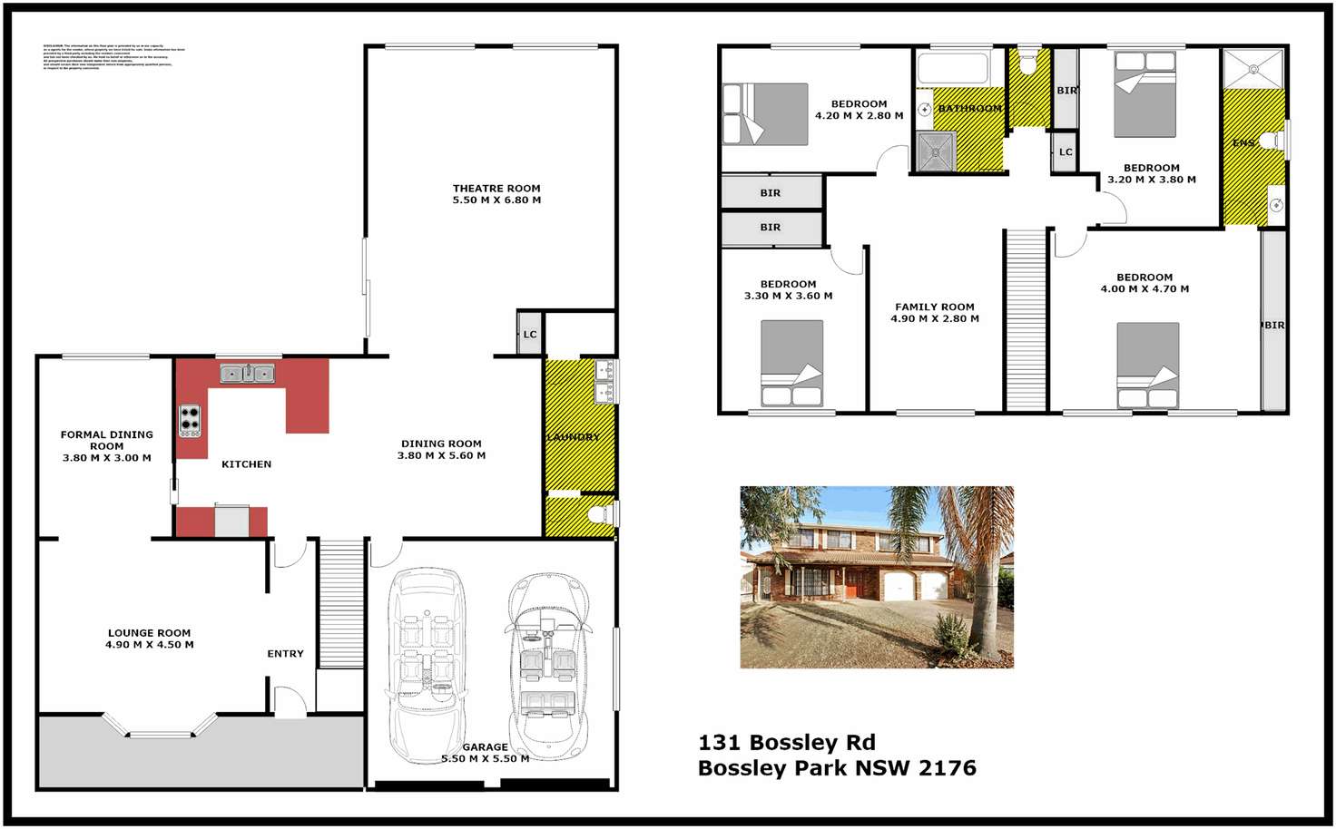 Floorplan of Homely house listing, 131 Bossley Road, Bossley Park NSW 2176