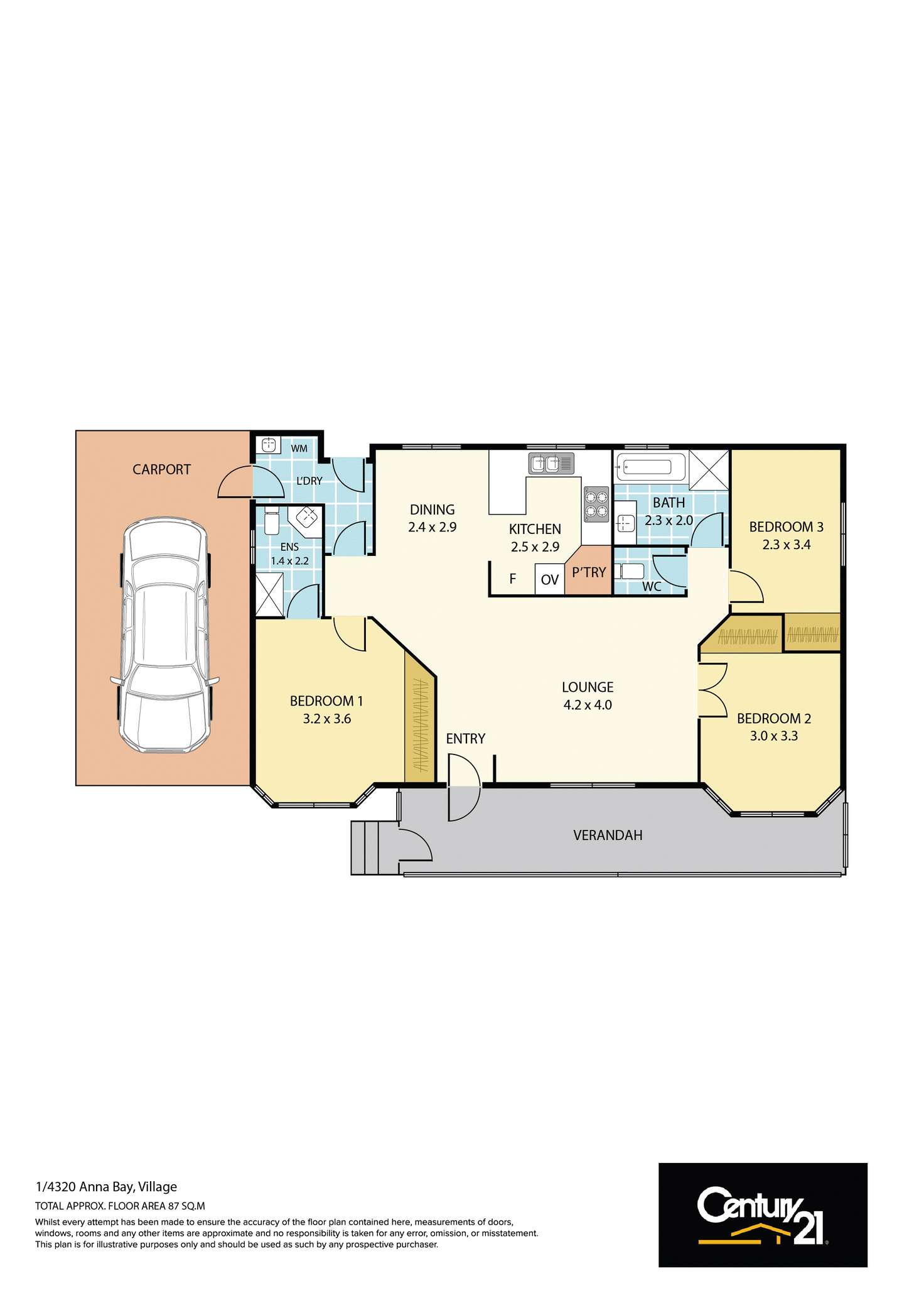 Floorplan of Homely retirement listing, 35/4320 Nelson Bay Road, Anna Bay NSW 2316