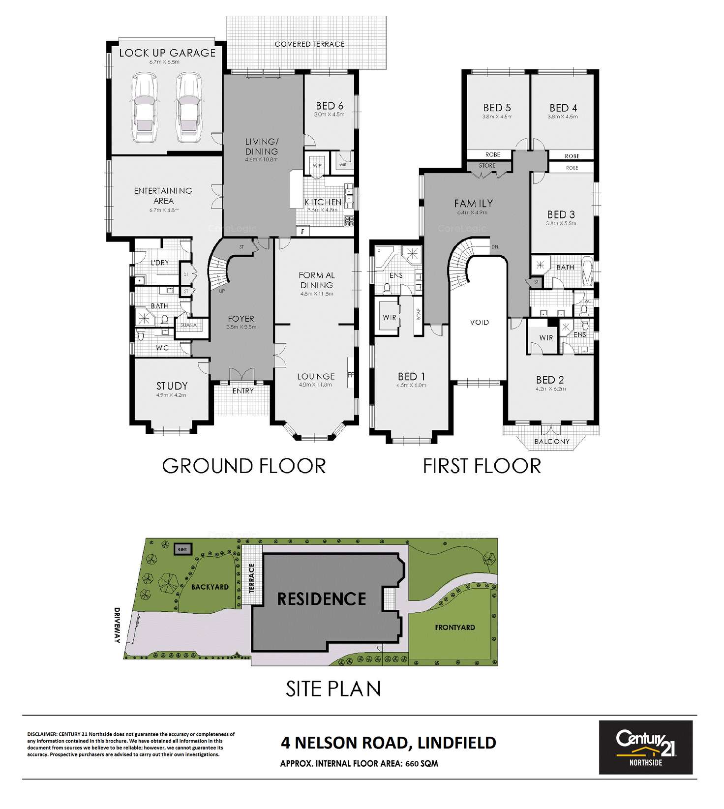 Floorplan of Homely house listing, 4 Nelson Road, Lindfield NSW 2070