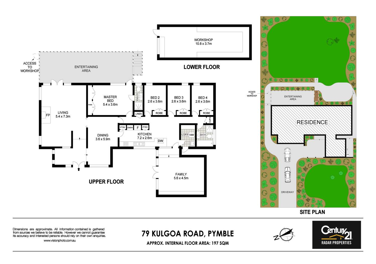 Floorplan of Homely house listing, 79 Kulgoa Road, Pymble NSW 2073