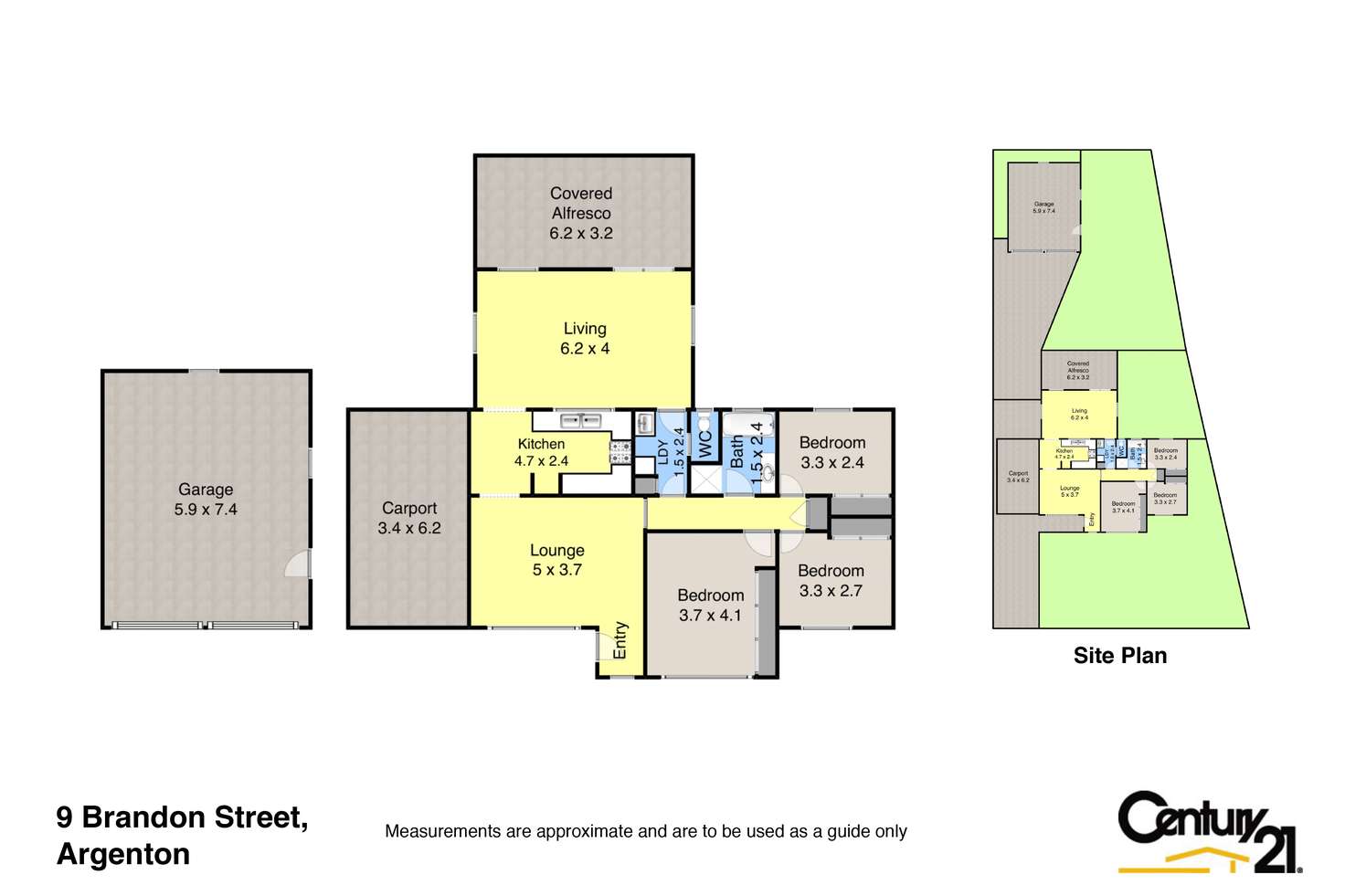 Floorplan of Homely house listing, 9 Brandon Street, Argenton NSW 2284