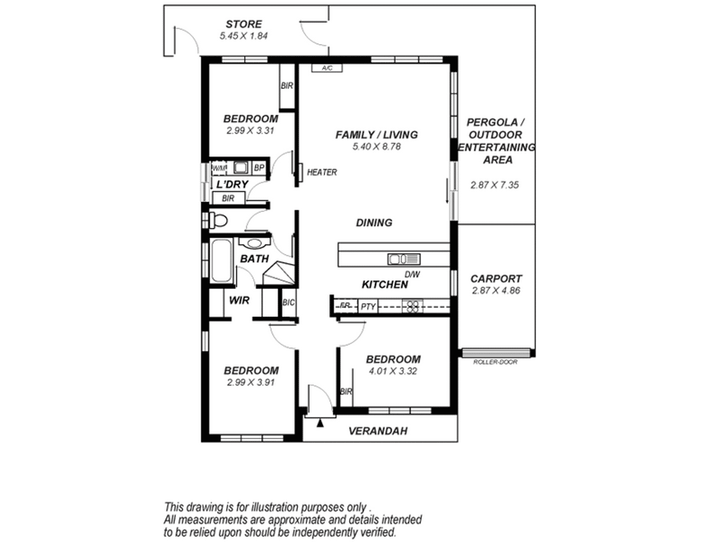 Floorplan of Homely house listing, 9 Brooklyn Terrace, Kilburn SA 5084