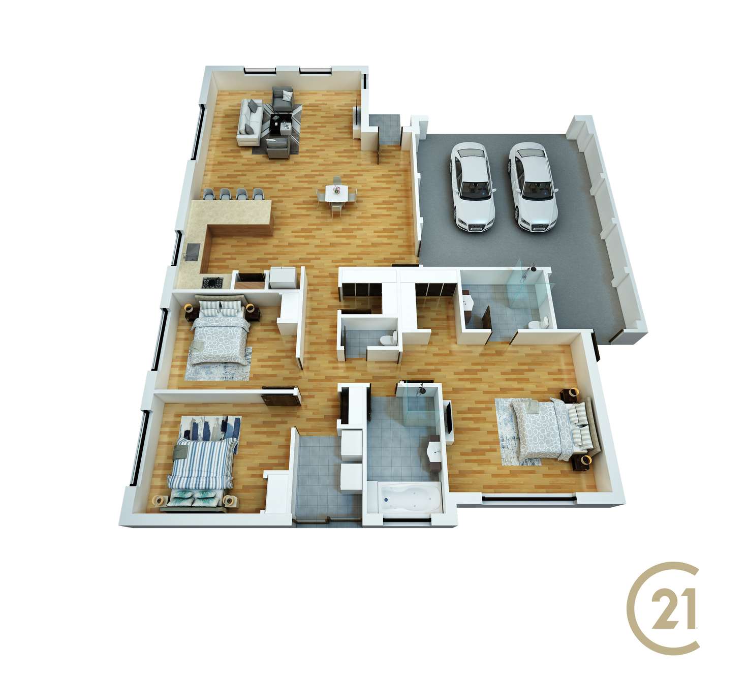 Floorplan of Homely house listing, 90B Clarke Street, South Bunbury WA 6230