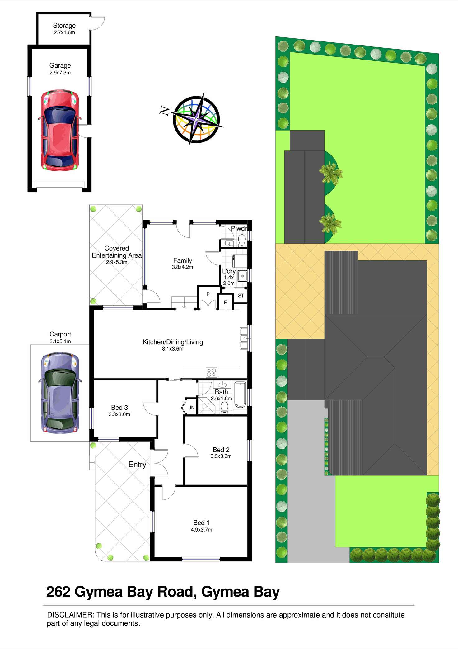 Floorplan of Homely house listing, 262 Gymea Bay Road, Gymea Bay NSW 2227