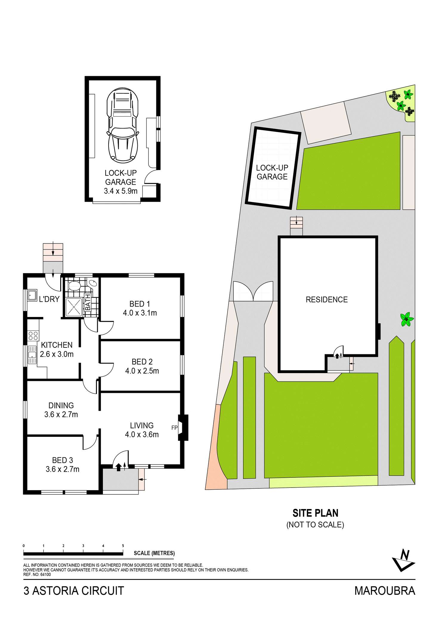 Floorplan of Homely house listing, 3 Astoria Circuit, Maroubra NSW 2035