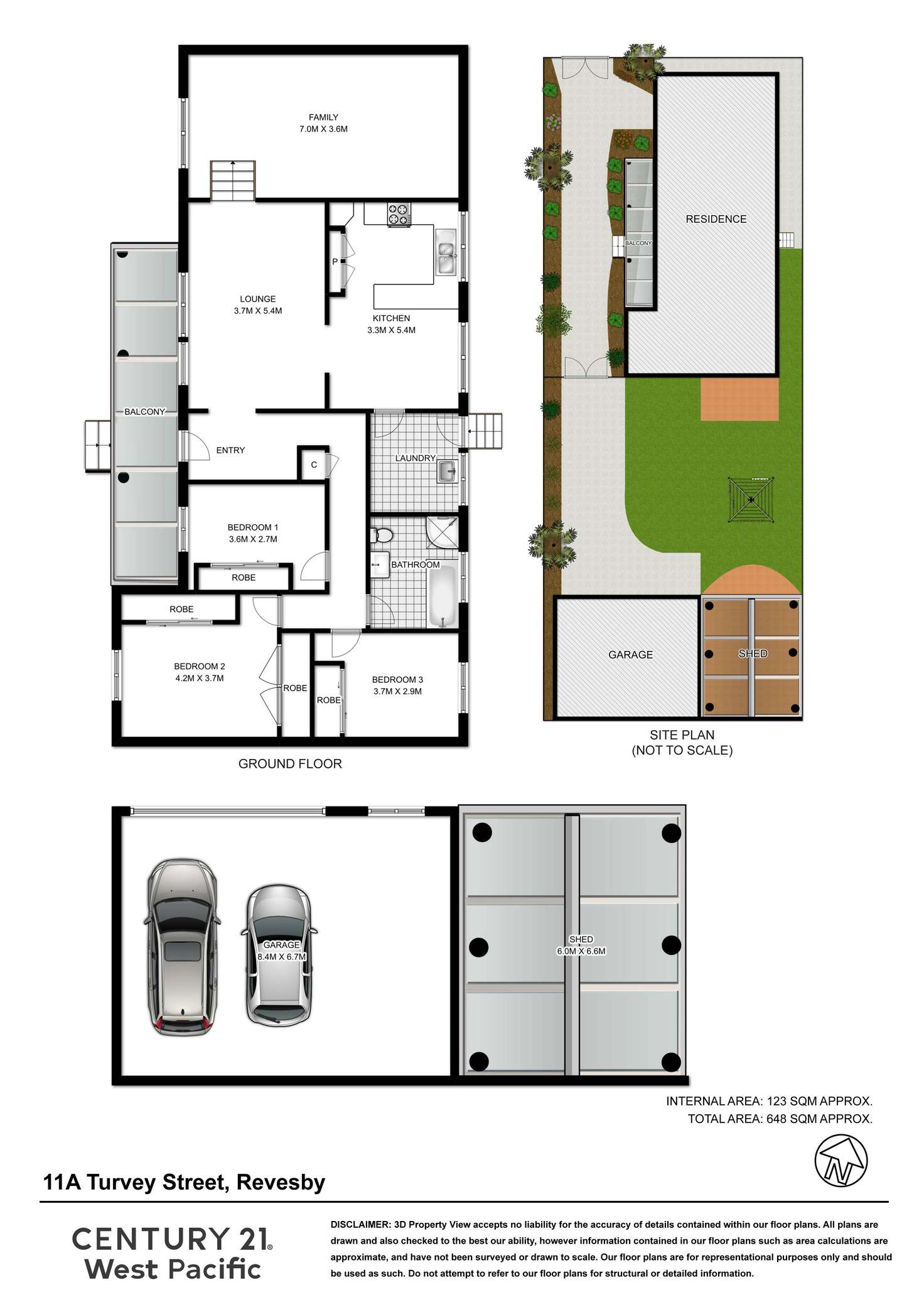 Floorplan of Homely house listing, 11A Turvey Street, Revesby NSW 2212