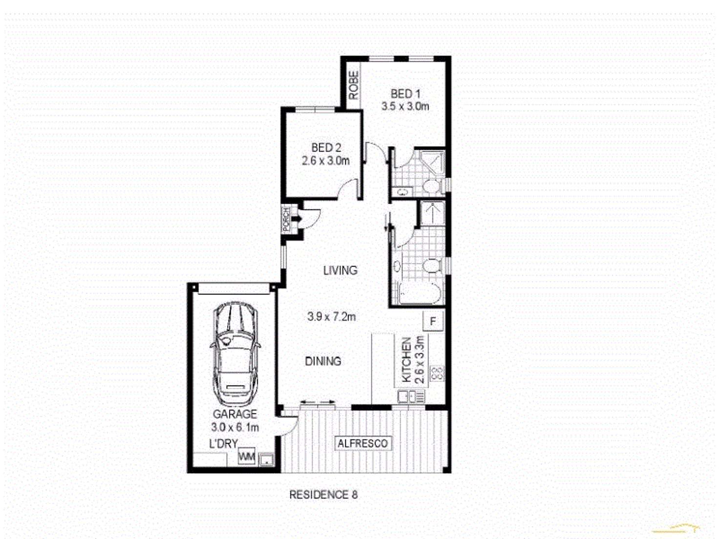 Floorplan of Homely house listing, 12G Barry Road, Oaklands Park SA 5046