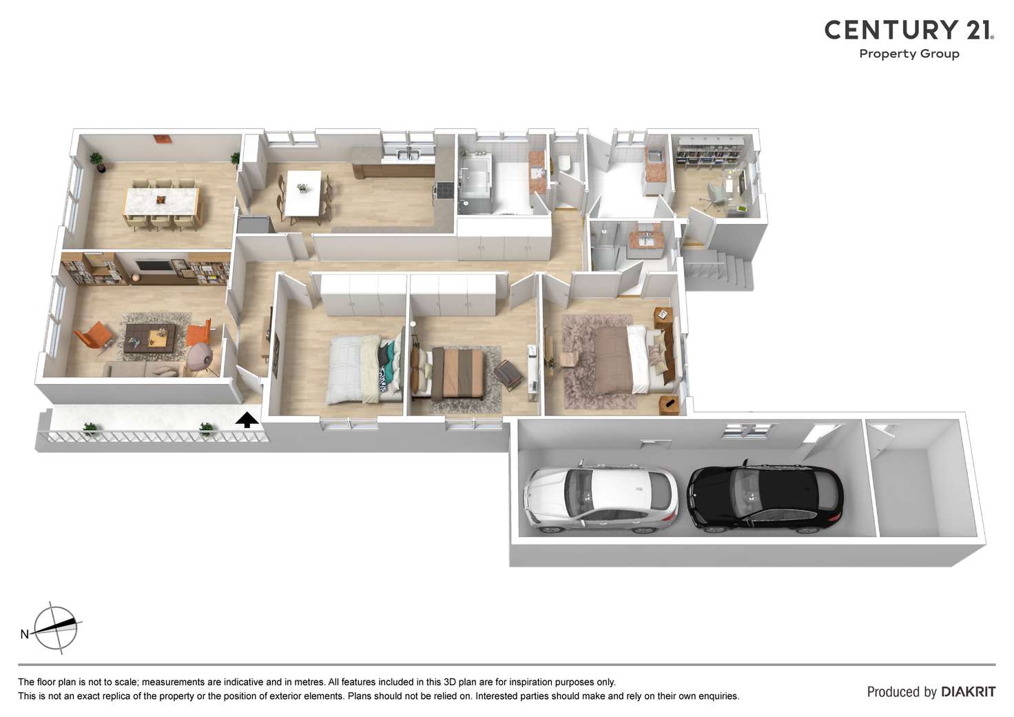 Floorplan of Homely house listing, 60 Bunney Road, Clarinda VIC 3169