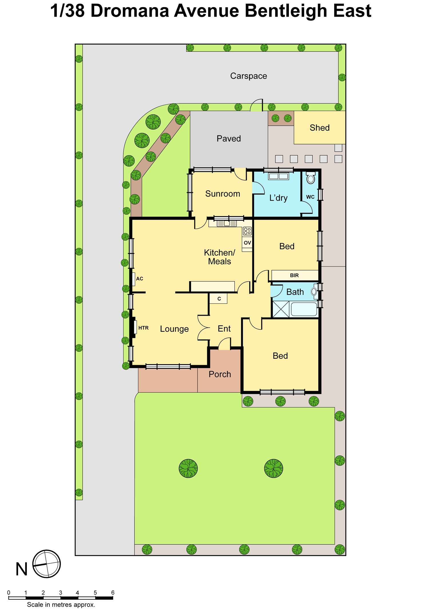 Floorplan of Homely house listing, 1/38 Dromana Avenue, Bentleigh East VIC 3165