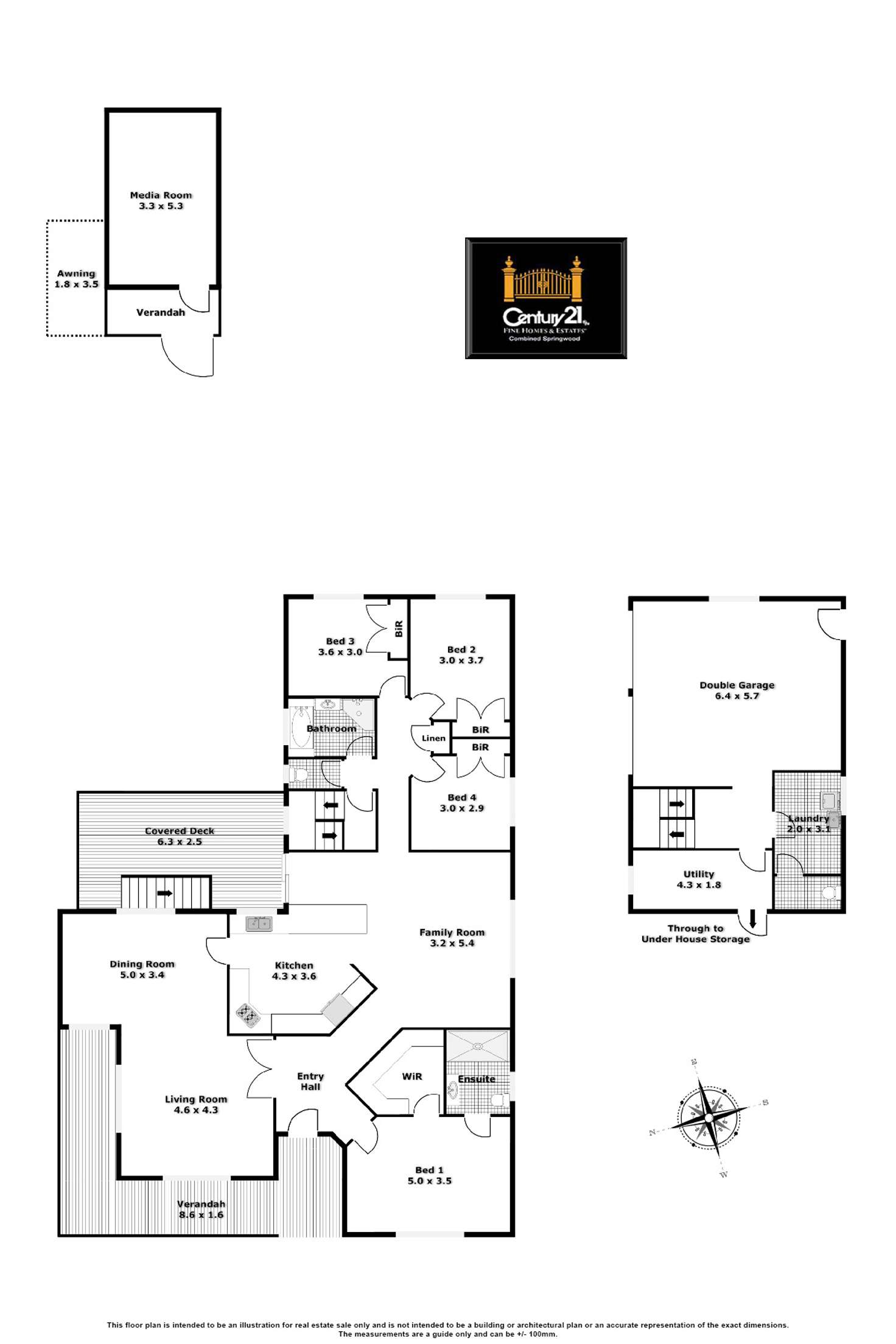 Floorplan of Homely house listing, 15 Colville Road, Yellow Rock NSW 2777