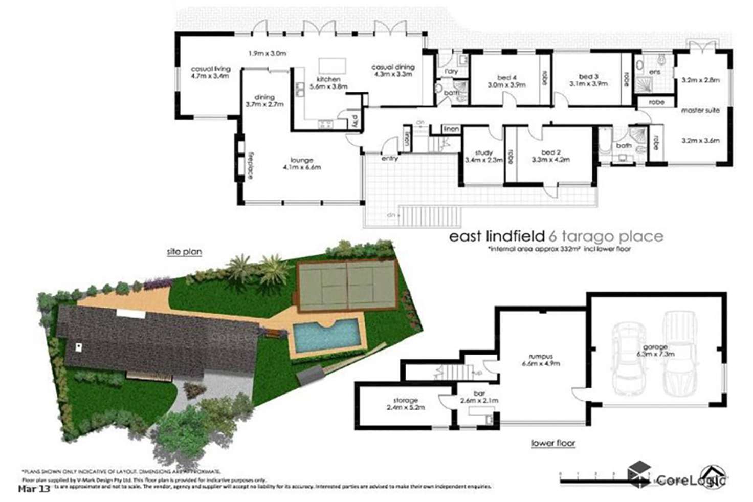 Floorplan of Homely house listing, 6 Tarago Place, Lindfield NSW 2070