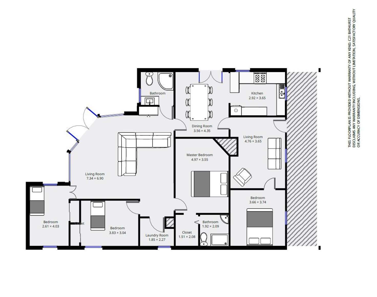 Floorplan of Homely house listing, 251 Bentinck Street, Bathurst NSW 2795